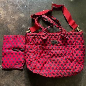 Marc Jacobs Diaper Bag / tote bag / polka dot